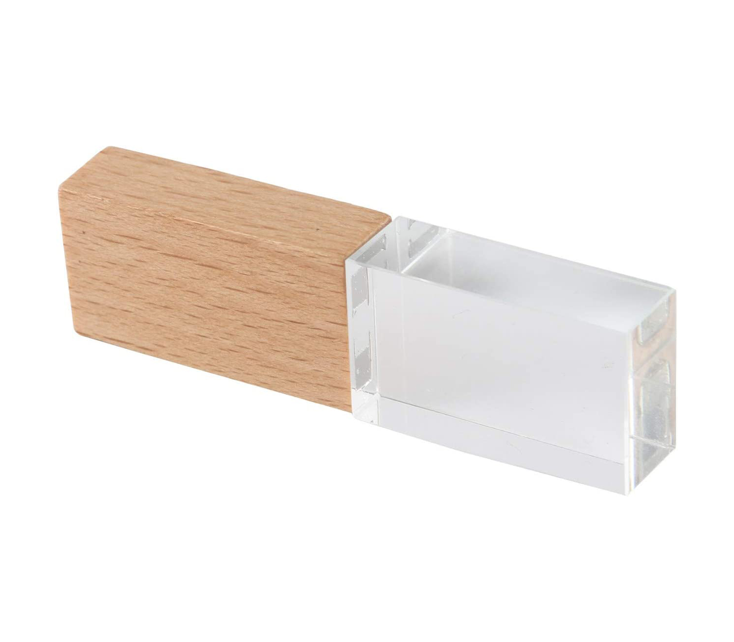 Flash Drive Crystal Wood USB