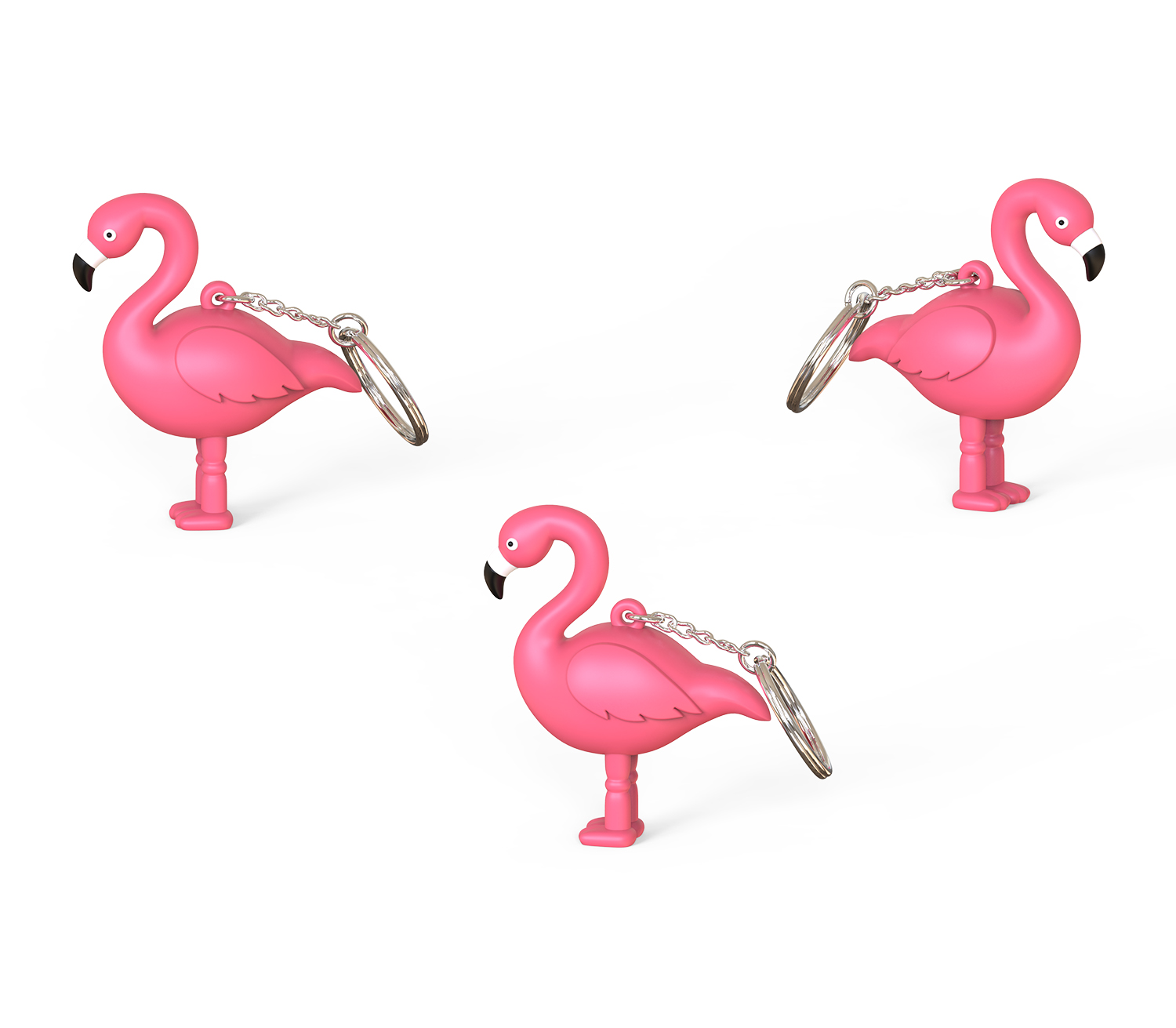 Flamingo Key Chain 3
